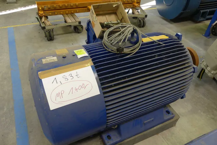 Loher Drehstrommotor Typ: ANGA-355LB-04A